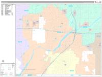 Colton Wall Map Zip Code