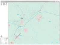 Flagstaff Arizona Zip Code Wall Map (Basic Style) by MarketMAPS - MapSales