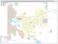 Livermore Wall Map Zip Code