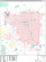 Springfield Missouri Zip Code Wall Map Basic Style By Marketmaps Mapsales Com Springfield Mo Zip Code Map