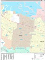 Sunnyvale California Zip Code Wall Map (Basic Style) by MarketMAPS ...