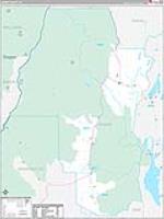 Adams, Id Wall Map Zip Code