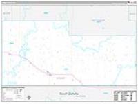 Adams, Nd Wall Map Zip Code