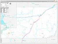 Adams, Wa Carrier Route Wall Map