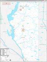 Adams, Wi Carrier Route Wall Map