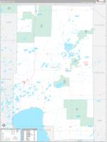 Aitkin, Mn Wall Map Zip Code