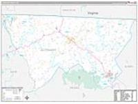 Alleghany, Nc Carrier Route Wall Map