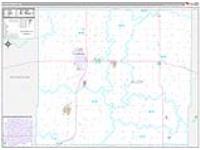 Allen, Ks Carrier Route Wall Map