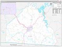 Allen, Ky Carrier Route Wall Map
