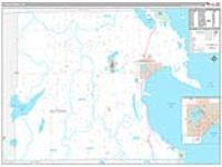 Alpena, Mi Carrier Route Wall Map