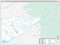 Amador, Ca Carrier Route Wall Map