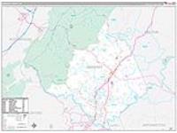 Amherst, Va Carrier Route Wall Map