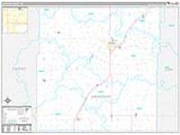 Anderson, Ks Carrier Route Wall Map