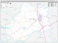Anderson, Ky Carrier Route Wall Map