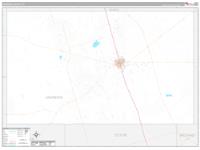 Andrews, Tx Carrier Route Wall Map