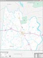 Anson, Nc Carrier Route Wall Map