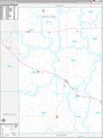 Antelope, Ne Carrier Route Wall Map