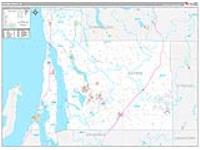 Antrim, Mi Carrier Route Wall Map