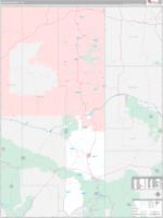 Apache, Az Wall Map Zip Code