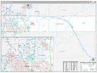 Arapahoe, Co Carrier Route Wall Map