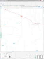 Armstrong, Tx Carrier Route Wall Map