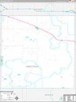 Armstrong, Tx Carrier Route Wall Map