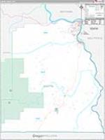 Asotin, Wa Carrier Route Wall Map