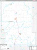 Audubon, Ia Wall Map Zip Code