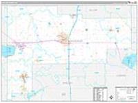 Auglaize, Oh Carrier Route Wall Map