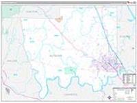 Autauga, Al Carrier Route Wall Map