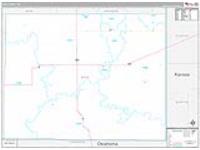 Baca, Co Carrier Route Wall Map