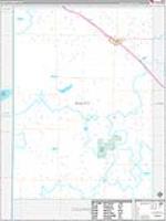 Bailey, Tx Carrier Route Wall Map