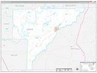 Baker, Ga Carrier Route Wall Map