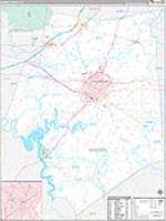 Barren, Ky Carrier Route Wall Map