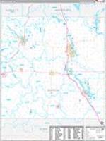 Barron, Wi Carrier Route Wall Map