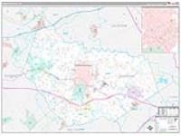 Barrow, Ga Carrier Route Wall Map