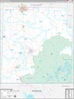 Barry, Mo Wall Map Zip Code