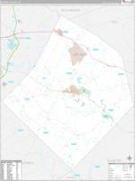 Bastrop, Tx Carrier Route Wall Map