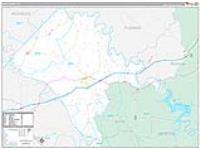 Bath, Ky Carrier Route Wall Map
