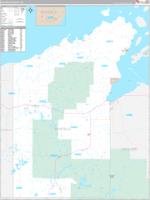 Bayfield, Wi Wall Map Zip Code