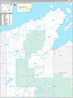 Bayfield, Wi Carrier Route Wall Map