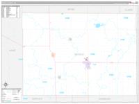 Beadle, Sd Carrier Route Wall Map