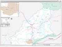 Bell, Ky Carrier Route Wall Map