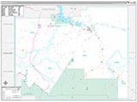 Benewah, Id Carrier Route Wall Map