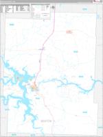 Benton, Mo Carrier Route Wall Map