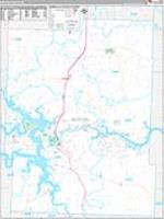 Benton, Mo Wall Map Zip Code