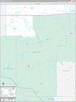 Benton, Ms Carrier Route Wall Map