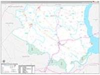 Bertie, Nc Carrier Route Wall Map