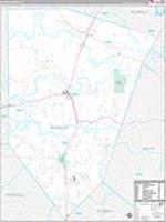 Blanco, Tx Carrier Route Wall Map