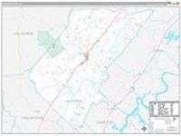 Bledsoe, Tn Carrier Route Wall Map